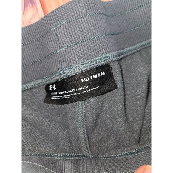 Under Armour Mens Jogger Pants Medium Charcoal Gray - Picture 4 of 8